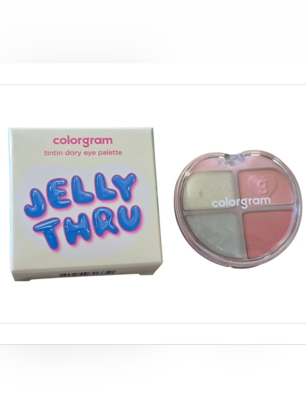 Colorgram Jelly Thru Tintin Dory Eyeshadow Palette - Pink Mix